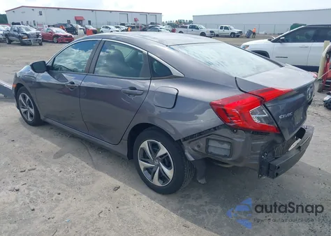 2019 Honda Civic Lx z USA, uszkodzony, nr VIN 2HGFC2F68KH551592
